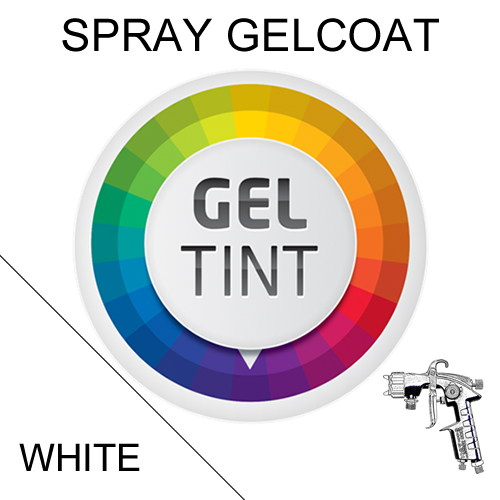 Standard White Spray Gelcoat GT 900 (inc catalyst)